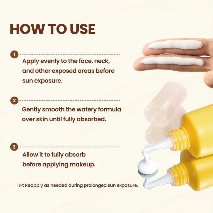 NEW - Bombee Honey Daily Glow Shield Sunscreen