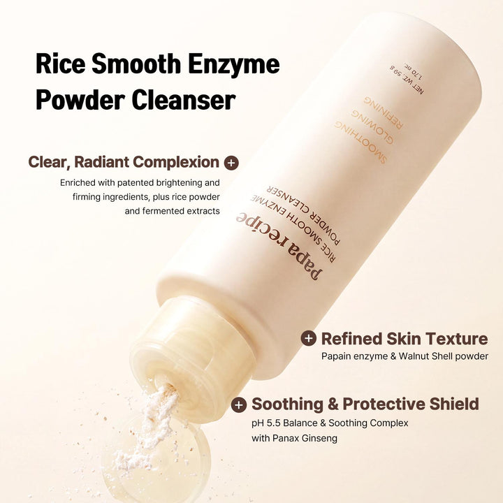 Rice Smooth Enzyme Powder Cleanser