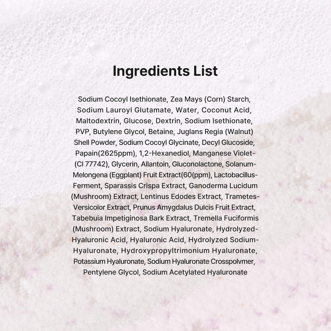 Eggplant Clearing Pore Enzyme Powder Cleanser