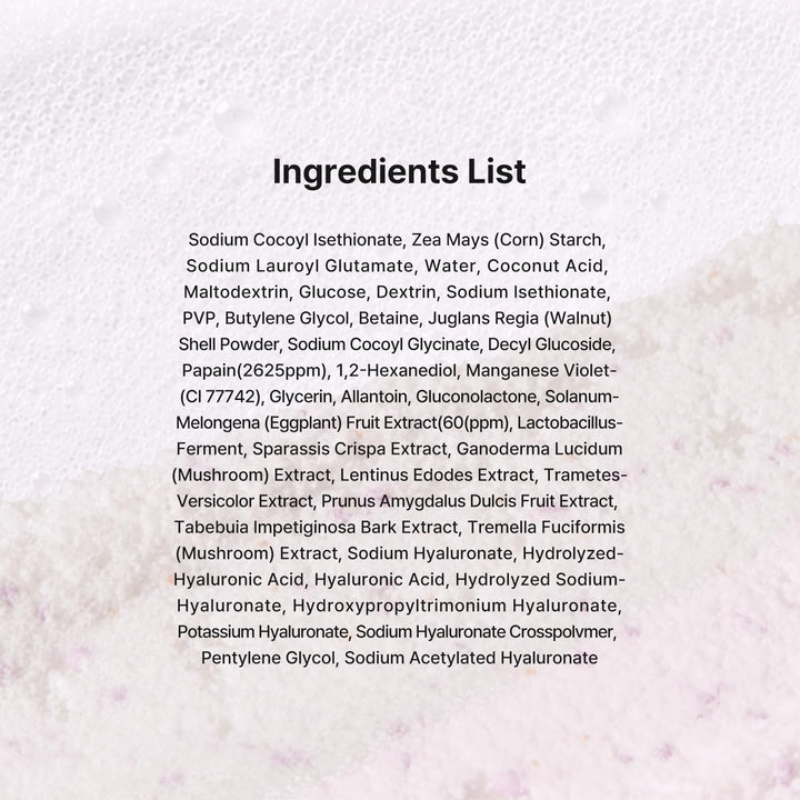 Eggplant Clearing Pore Enzyme Powder Cleanser