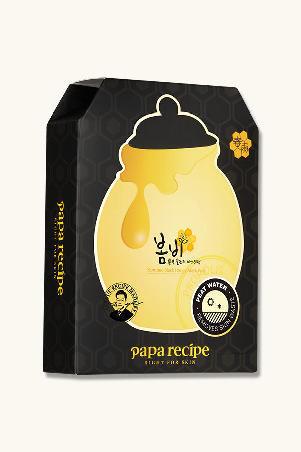 Bombee Black Honey Mask Pack