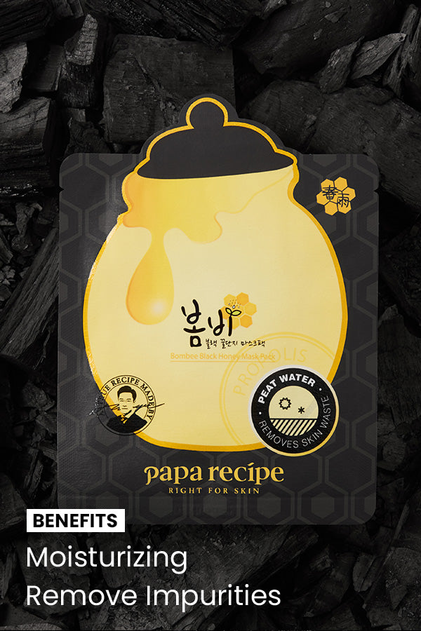 Bombee Black Honey Mask Pack