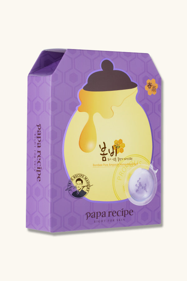 Bombee Pore Ampoule Honey Mask Pack