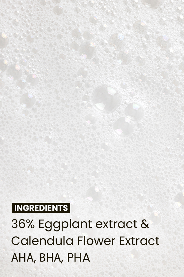 Eggplant Clearing Mild Cleansing Foam