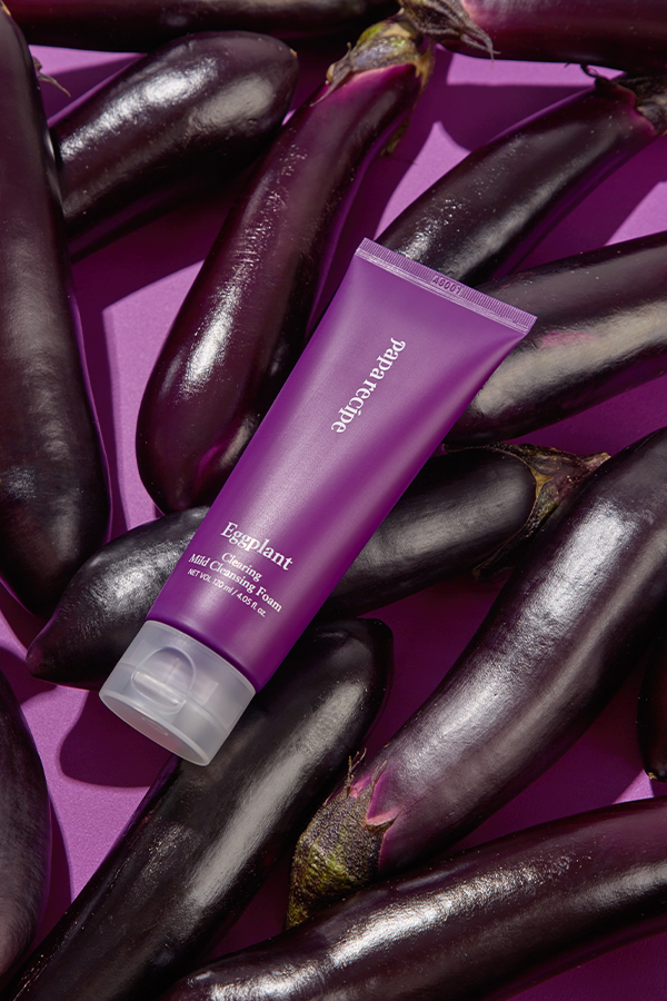 Eggplant Clearing Mild Cleansing Foam