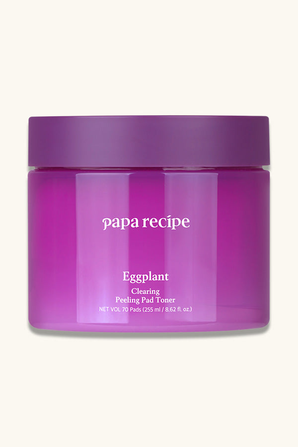Eggplant Clearing Peeling Pad Toner