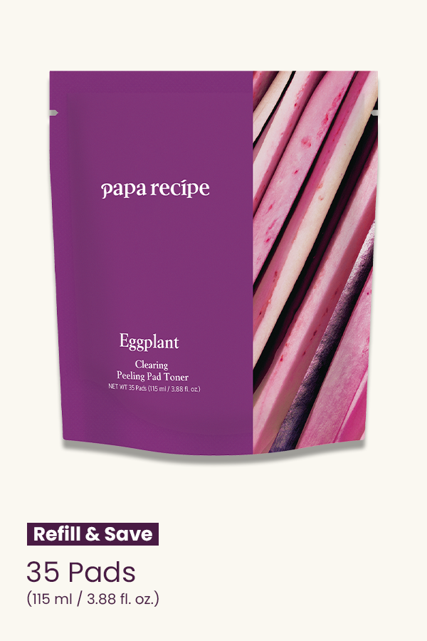 Eggplant Clearing Peeling Pad Toner