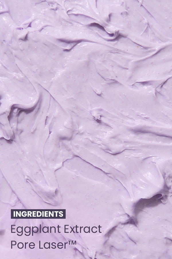 Eggplant Clearing Pore Smoothing Pack & Foam