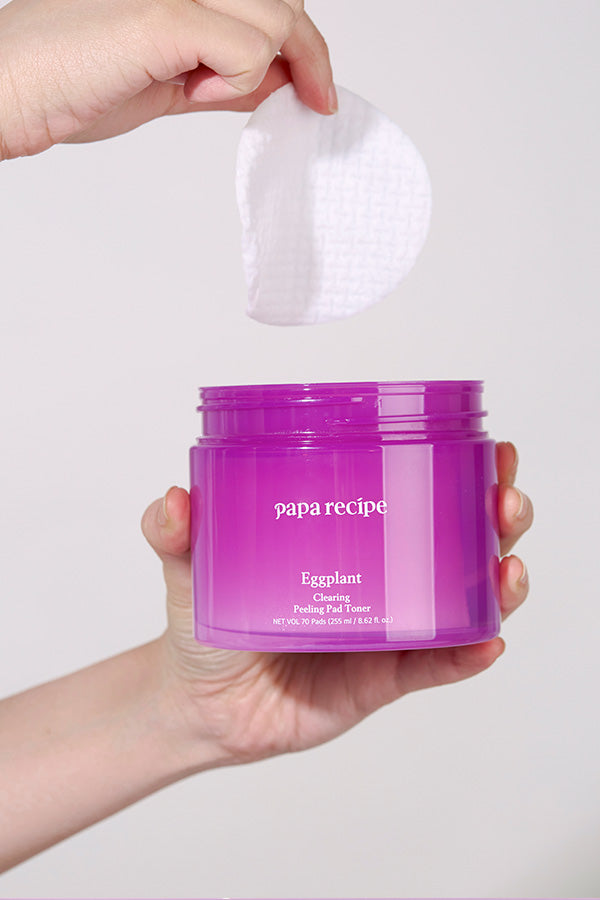 Eggplant Clearing Peeling Pad Toner