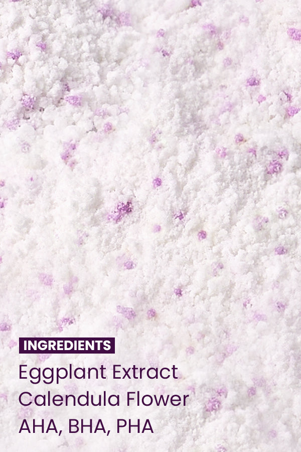 Eggplant Clearing Powder Cleanser