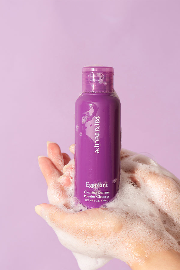 Eggplant Clearing Powder Cleanser