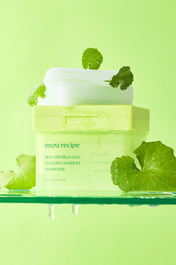 Real Centella Cica Cooling Water Fit Toner Pad