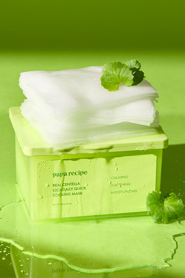 Real Centella Cica Daily Quick Cooling Mask (30sheets)