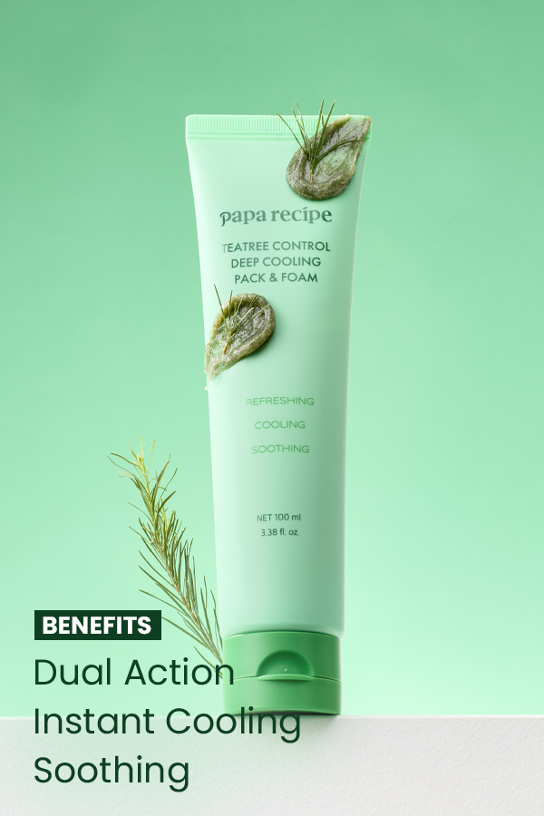 Tea Tree Control Deep Cooling Pack & Foam