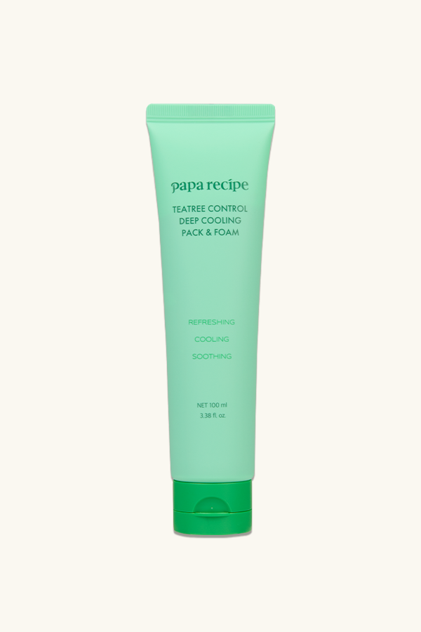 Tea Tree Control Deep Cooling Pack & Foam