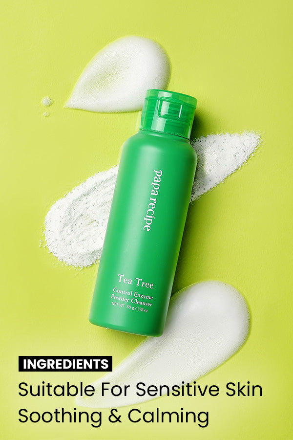 Tea Tree Control Powder Cleanser – Papa Recipe